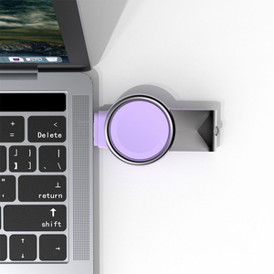 Hot Selling 15W <b>Fast</b> Dual Interface USB TYPE-C Smart <b>Charger</b> 2A Output Foldable Wireless <b>Charger</b> Magnetic Watch Band - Product Image 4