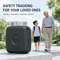 Mini traceur GPS personnel portable P8, dispositif d'alarme d'urgence SOS pour les personnes âgées, les enfants et la sécurité personnelle