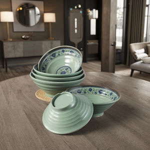 Alta Qualidade Estilo Chinês Restaurante Tablewar Grande Melamina Ramen Macarrão e Sopa <span class=keywords><strong>Bowl</strong></span> - Product Image 5