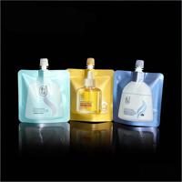 Sachets souples à bec verseur pour impression par gravure, avec logo, pour sérum, lotion, shampoing – Idéal pour le stockage de produits de soin