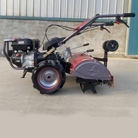 Mini Rotocultivador de Alta Calidad con Motor de Gasolina 225/270, Implemento Agrícola de Alta Productividad para Cultivo