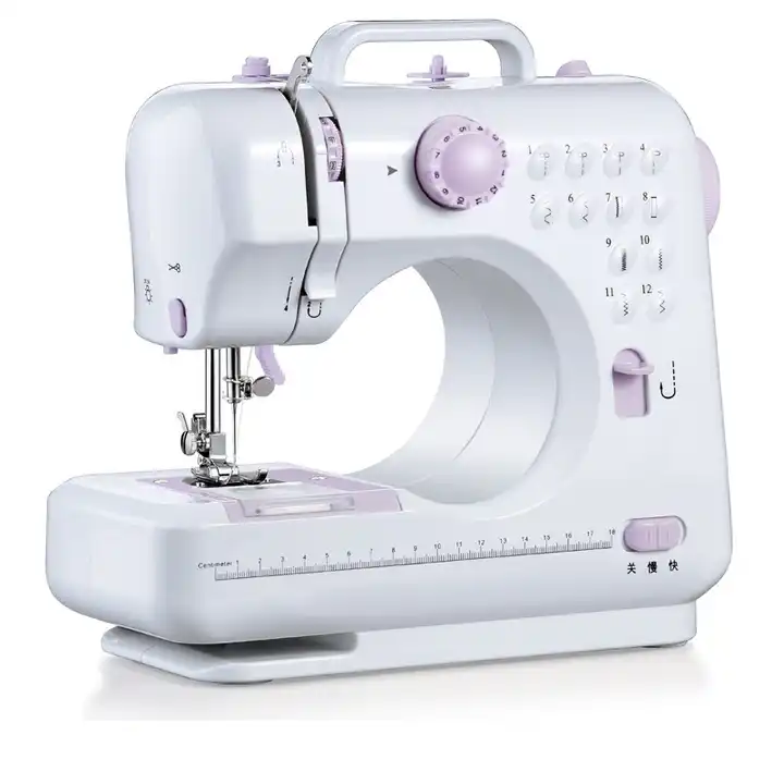 Mini Sewing Machine Portable Handheld Stitch Sew Needlework