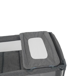 Thiết kế cũi trẻ em chức năng hai lớp phòng ngủ ăn khách sạn bệnh viện sử dụng làm bằng kim loại nhựa phổ biến nhất lớn gấp hiện đại - Product Image 5