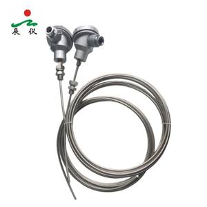 Haichen <span class=keywords><strong>WZPK</strong></span> <span class=keywords><strong>Pt100</strong></span> Pt1000 SS316 Platina <span class=keywords><strong>RTD</strong></span>-sensor met omhulsel - Product Image 1