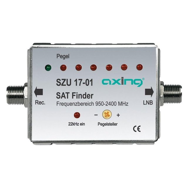 Misuratore segnale satellitare SAT Finder Silver SZU 17 01