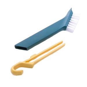 2-in-1 Hanging Fine Cleaning Brush for <b>Kitchen</b> <b>Sink</b> Gas Stove Countertop Bathroom Hair <b>Clip</b> Simple for Floor Crevice Cleaning - Product Image 1