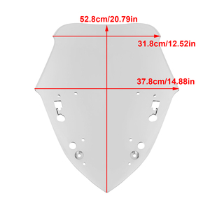 Deflettore Parabrezza in ABS per YAMAHA NMAX 155 2021-2023 - Product Image 5