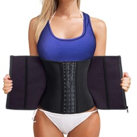 Corset en néoprène pour femmes, étiquette privée, fermeture éclair, près du corps,
