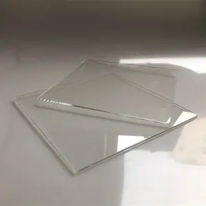 tempered borosilicate glass plate heat fire resistant pyrex glass sheet with any size