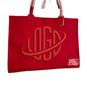 Borse a Mano e Grandi Tote Bag Personalizzabili Theta per Donne, Chiusura con Bottone Logo, Materiale in Nylon, Design Antifurto e Impermeabile - Product Image 1