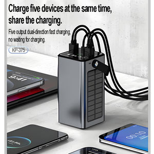 Banques d'énergie <span class=keywords><strong>solaire</strong></span> 50000mAh <span class=keywords><strong>chargeur</strong></span> rapide pour <span class=keywords><strong>iphone</strong></span> téléphone portable lumières solaires batterie li-polymère Portable ToTravel KAXINSI KP-375 - Product Image 5