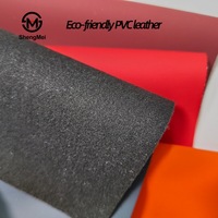 Fabrik-Bestseller 0,8mm Doppelnadel-Gestepptes Weiches Mattes PVC-Kunstleder mit Glatter Textur Abriebfest