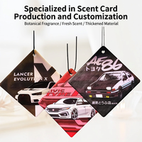 Désodorisant de voiture personnalisé en forme de carte parfumée à suspendre, aromathérapie, déodorant, décoration intérieure automobile
