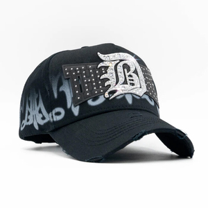 Cappellini da baseball in pelle scamosciata originali e nuovi all'ingrosso Gorras Thirty-One 31 con ricamo stampato, popolare cappello messicano - Product Image 6