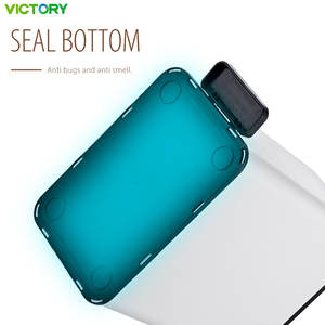 Poubelle à pédale en PP pour salle de bain, chambre, petite cuisine, 6L/7L, avec couvercle à fermeture douce - Product Image 5