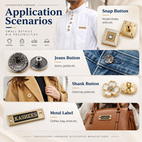 Boutons décoratifs populaires rétro en émail œil porte-bonheur, cousus à la main, pour vestes de luxe, manteaux haut de gamme, embellissement de vêtements