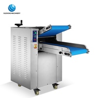 Voll automatische Teig press maschine Teig folie Teig Knet walzen press maschine
