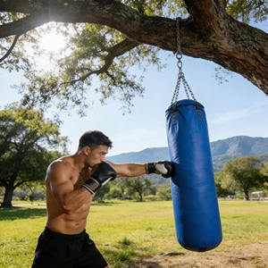 Sacos de Boxeo de Grado Comercial con Cubierta de Cuero PU Premium, Equipo de Boxeo de Lujo para Estudios de Alta Gama - Product Image 6