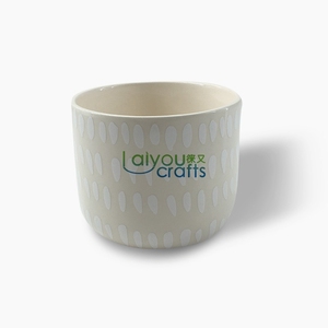 Pots de fleurs en céramique de luxe pour jardinière en dolomite chaude Offre Spéciale, pot de fleurs hexagonal, <span class=keywords><strong>terre</strong></span> <span class=keywords><strong>cuite</strong></span>, ciment, grainage - Product Image 3