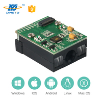Módulo Lector de Códigos de Barras CMOS DY SCAN para Puntos de Venta y Máquinas Expendedoras - Code39/EAN13, Interfaces USB/TTL/PS/2, 300 Lecturas/Segundo, Negro