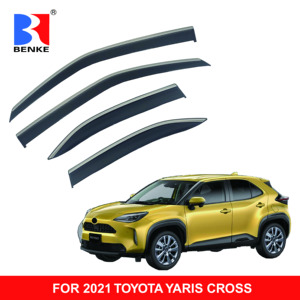 Déflecteurs de fenêtre adhésifs d'origine pour Toyota YARIS <span class=keywords><strong>CROSS</strong></span> 2020+ – Pare-pluie 4 pièces - Product Image 2