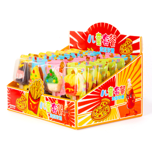 Piruleta Suave con Sabor a Frutas en Forma de Dibujos Animados 3D de 21g, Rica en Vitamina <span class=keywords><strong>C</strong></span>, Dulces de Goma - Product Image 1
