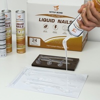 Colle liquide adhésive pour granit, colle de construction ultra-résistante sans clou pour l'installation de dalles de pierre et de comptoirs, adhésifs et produits d'étanchéité