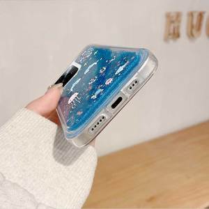เคส TPU นิ่มแบบน้ำไหล Quicksand สำหรับ Vivo S50 S30 Pro Mini X90 X80 X70 Pro Y19 5G 2025 V50 ลายทะเลวิบวับแบบไดนามิก - Product Image 3