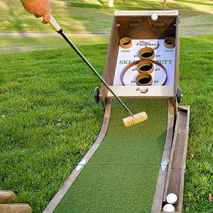 Jeu d'événement interactif Skee <span class=keywords><strong>Putt</strong></span> <span class=keywords><strong>MINI</strong></span> jeu de golf en plein air <span class=keywords><strong>Mini</strong></span> jeu de fête de carnaval de golf pour la location d'événement équipement d'amusement - Product Image 3