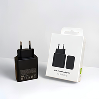 Chargeur Super Rapide 60W pour Samsung avec Prise EU/US/UK, Câble de Charge Rapide Type C pour Samsung Galaxy S25 S26 Ultra A57 A56