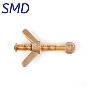 Vis à ailettes en cuivre avec anneau pour la réparation et le remplacement de la quincaillerie marine - Product Image 3