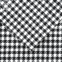 Günstiger Hochwertiger 15% Wolle 85% Polyester 350GSM Gewebter Hahnentritt-Stoff Antistatisch Winddicht Umweltfreundlich für Mäntel