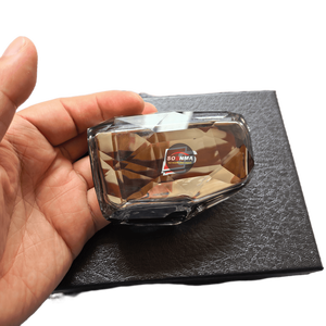 Pomo de palanca de cambios de cristal para <span class=keywords><strong>Audi</strong></span> con volante a la derecha, especial para A4, Q5L, A4L, Q7, S4, <span class=keywords><strong>RS4</strong></span>, A5, accesorios de modificación <span class=keywords><strong>interior</strong></span> para <span class=keywords><strong>Audi</strong></span>. - Product Image 4