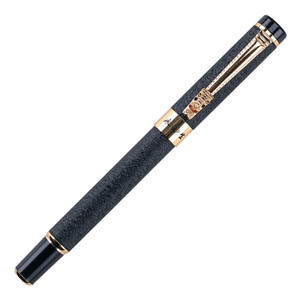 Pluma Estilográfica de Lujo <span class=keywords><strong>para</strong></span> Hombre, Marca China, Diseño de Dragón, Metal, con Clip y Punta Dorada - Product Image 6