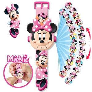 Reloj Electrónico Luminoso Kurromi, Reloj <span class=keywords><strong>de</strong></span> Pulsera Digital con Proyector <span class=keywords><strong>de</strong></span> Spider-Man, Melodía Infantil, con 24 Imágenes <span class=keywords><strong>de</strong></span> Anime, Juguete para Niños - Product Image 2