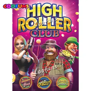 Americana 3 EM 1 Vertical Multigame High Roller Club IGS Habilidade Jogos para Venda