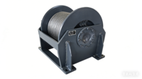 Treuil hydraulique d'usine avec capacité de 3 tonnes et télécommande, protection IP54, machine de levage pour entrepôt et logistique