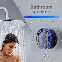 [Stock direct usine] pour haut-parleur 5.3, sortie 5W, réveil, minuteur, étanche, grande ventouse, mini portable, pour le marché international