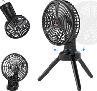 Ventilateur de bureau domestique abordable, nouveau design numérique, ventilateur de table, quatre ventilateurs mini USB rechargeables