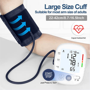 Monitor de pressão arterial elétrico hospitalar com estetoscópio-medidor metálico durável - Product Image 4