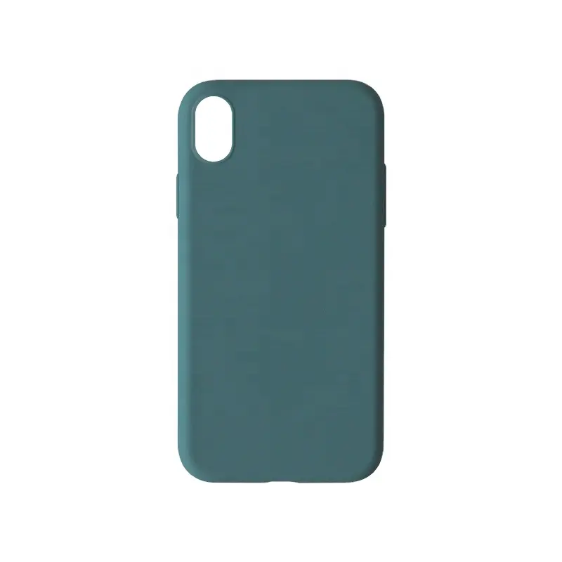 like Baby Skin Inner Microfiber Cloth Micro-Matte Liquid Silicone Phone Case For iphone X/XS/XS MAX Custom Logo