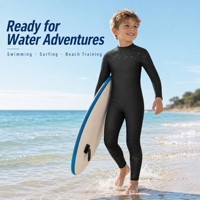 Combinaison de plongée en néoprène avec fermeture éclair au dos pour enfants, pour la plongée, le surf et la plongée avec tuba