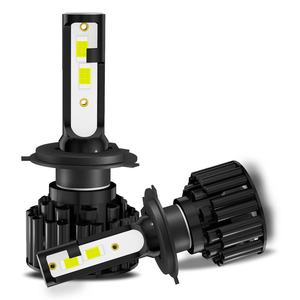 Sistema de Iluminación Automotriz de 12V de Alta Potencia, Bombilla LED para Faros Delanteros de Automóvil H4 H7 H11 9006 9007 Verde Lima 8000k - Product Image 6