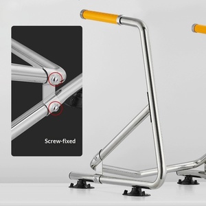 Reposabrazos para Inodoro, Barra de Seguridad Antideslizante para Personas Mayores, Inodoro sin Perforaciones, Ventosa para Inodoro Doméstico para Personas Mayores - Product Image 4