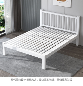 Letto matrimoniale in ferro nordico letto matrimoniale 1.8 metri netti rosso moderno semplice ferro 1.5 letto singolo in ferro rinforzato - Product Image 6