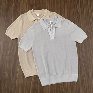 เสื้อโปโลแขนสั้นผู้ชาย สีเทา สีกากี MLXL2XL3XL เสื้อผ้าลำลองสำหรับเยาวชน - Product Image 3