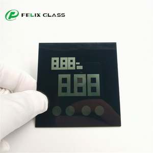 Panel de Vidrio Ultrafino de 3 mm en Negro Ahumado con Iconos Ocultos para Interruptor Táctil Invisible Moderno - Product Image 4