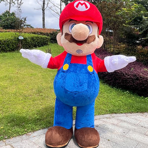 Nouveau Costume de mascotte de dessin animé personnalisé Costume de mascotte <span class=keywords><strong>Mario</strong></span> <span class=keywords><strong>et</strong></span> <span class=keywords><strong>Luigi</strong></span> portable de marche gonflable - Product Image 2