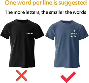 เสื้อยืดแบบสั่งทำเฉพาะบุคคลสำหรับทุกเพศเสื้อยืดผ้าฝ้าย100% แบบทำมือพิมพ์ลายโลโก้ของขวัญงานอีเวนต์ - Product Image 2