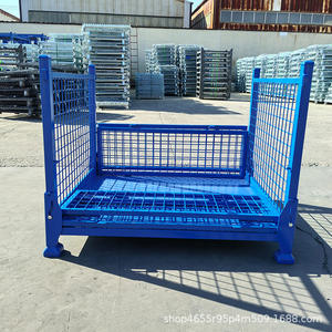 Jaulas de Almacenamiento Plegables y Colapsables de Malla de Acero Metálica para Almacenamiento Industrial y de Carga - Product Image 4